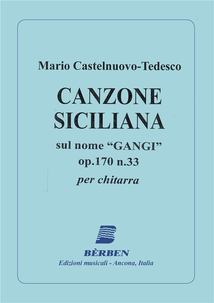 Canzone Siciliana Op 170-33